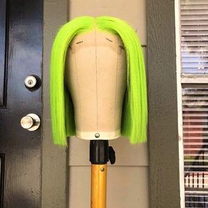 Customized Lime Green Frontal Unit